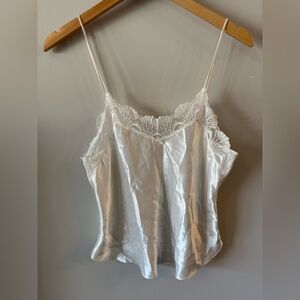 Victoria's Secret Ivory Lace Camisole Gold Label Vintage